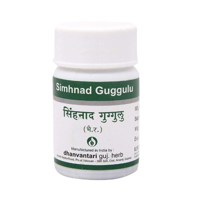 Dhanvantari Simhnad Guggulu, 60 Tablets