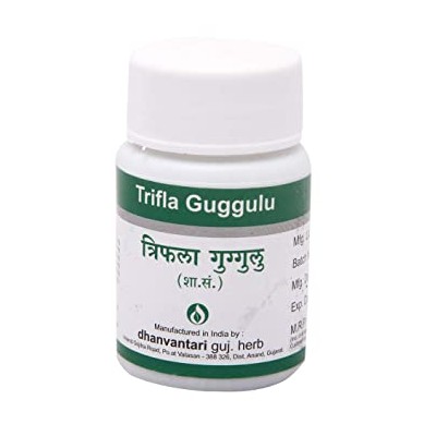 Dhanvantari Trifla Guggulu, 60 Tablets