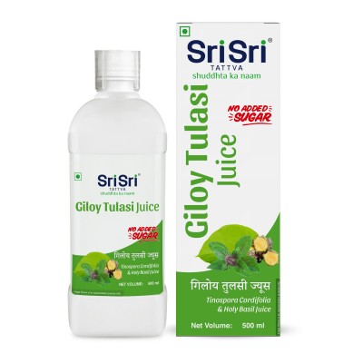 Sri Sri Giloy Tulasi Juice, 500 ML