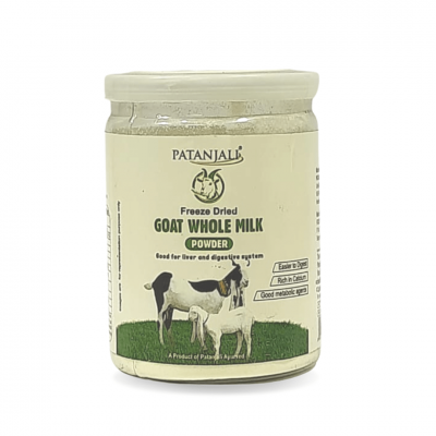 Patanjali Goat Whole Milk Powder, 50 gm