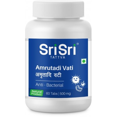 Sri Sri Tattva Amrutadi Vati, 500mg-60 Tablets