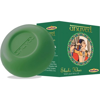 Anuved Shahi Khus Soap,125 Grams