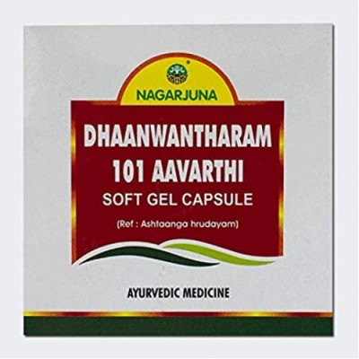 Nagarjuna Dhanvantaram 101 Aavarthi Soft Gel Capsules, 100 Cap