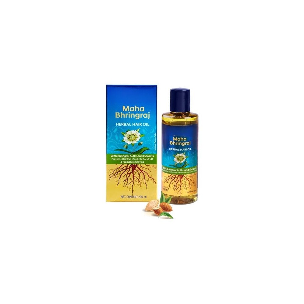 On & On Maha Bhringraj Herbal Hair Oil
