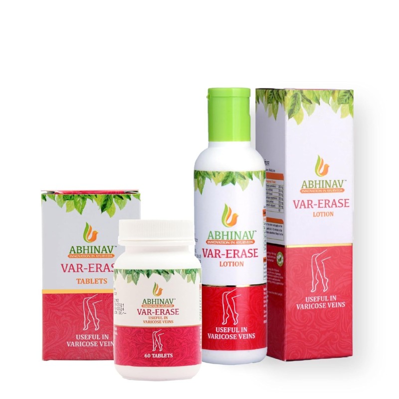 Abhinav Var-Erase Lotion and Var-Erase Tablets