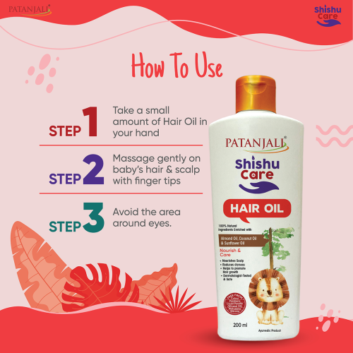 Shishu Care Hair Oil - Nourishing Baby Hair Oil | 100% Natural