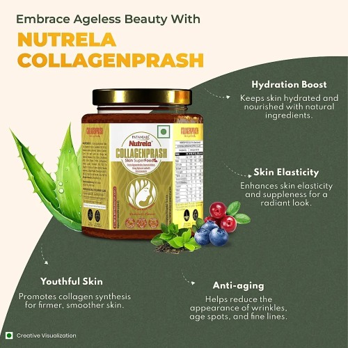 Patanjali Collagen Prash - 400 Gms for Skin & Joint Health