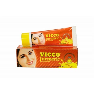 Vicco Turmeric Cream with Sandalwood Oil