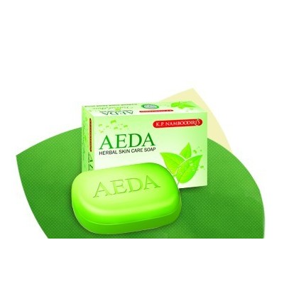 AEDA Herbal Soap Thulsi & Neem, 75gm