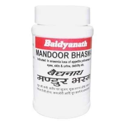 Baidyanath MANDOOR BHASMA, 10 GM