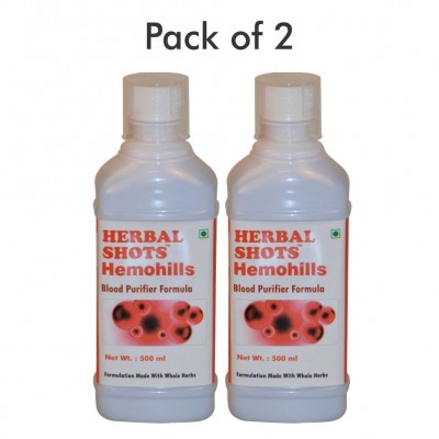 Hemohills Herbal Shots 500ml (Pack of 2)