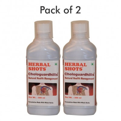 Chologuardhills Herbal Shots 500ml (Pack of 2)