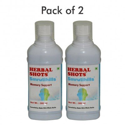 Smrutihills Herbal Shots 500ml (Pack of 2)