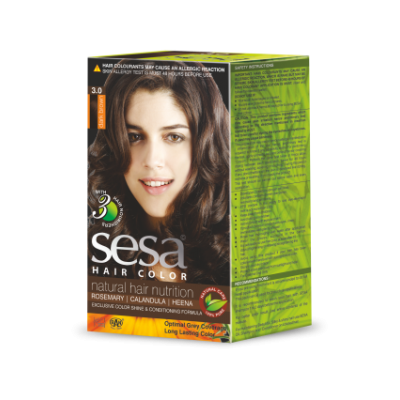 Sesa Hair Color - Dark Brown