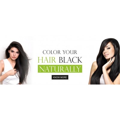 Natural Dye for Black Hair (Henna Leaves powder, Indigo leaves powder combo pack)