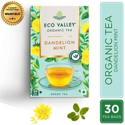 Eco Valley Green Tea, Dandelion & Mint