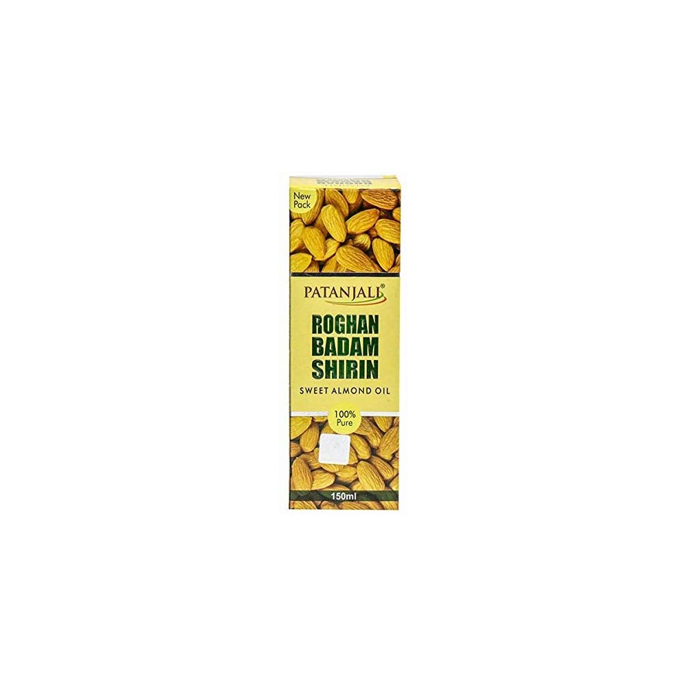 Patanjali Badam Rogan Shirin Oil, 60 ml