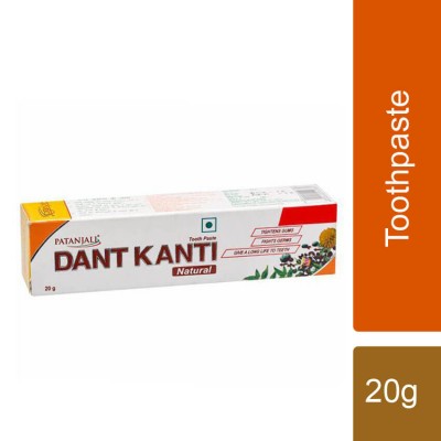 Patanjali Dant Kanti Natural Toothpaste, 20 gm