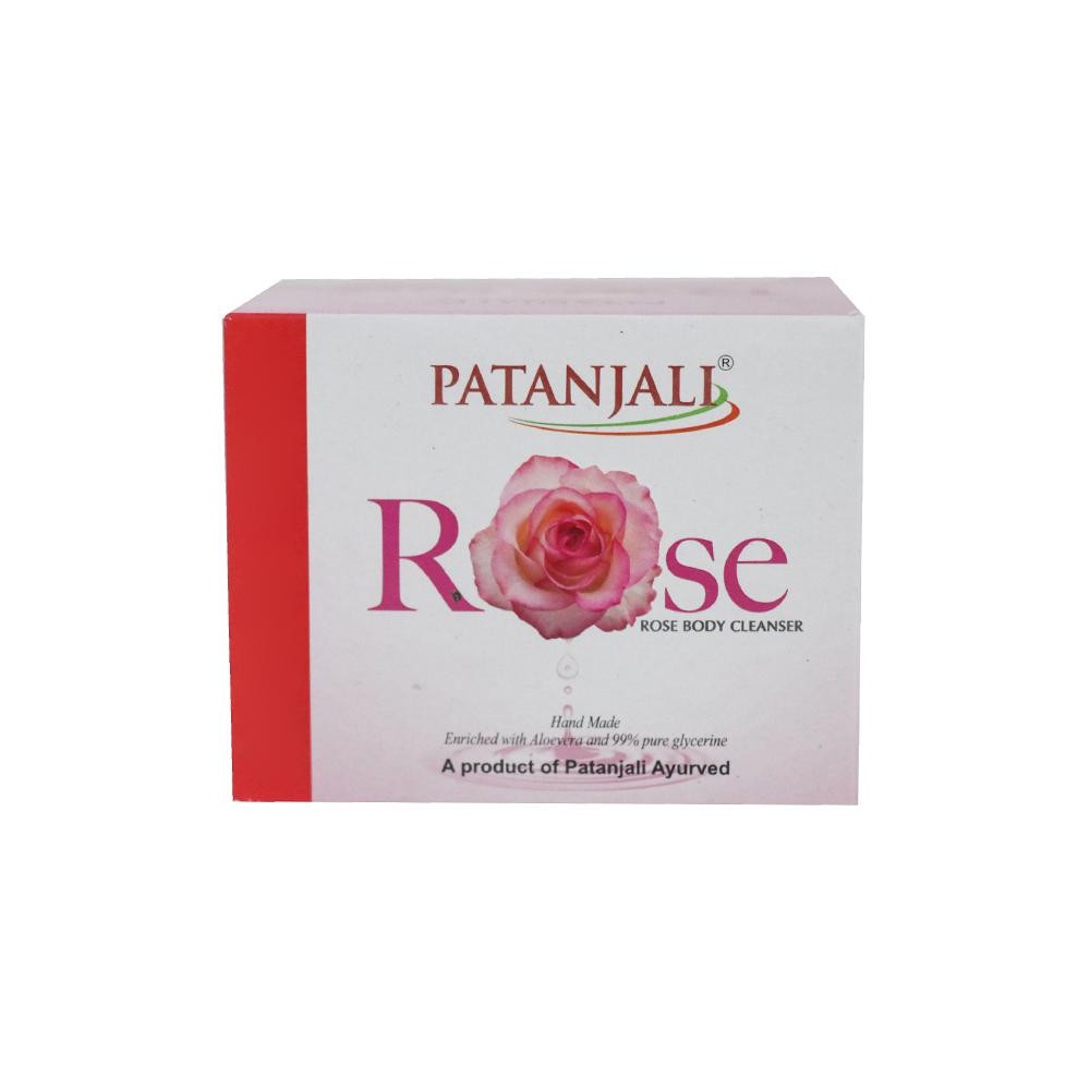 Patanjali Rose Body Cleanser, 125 gm