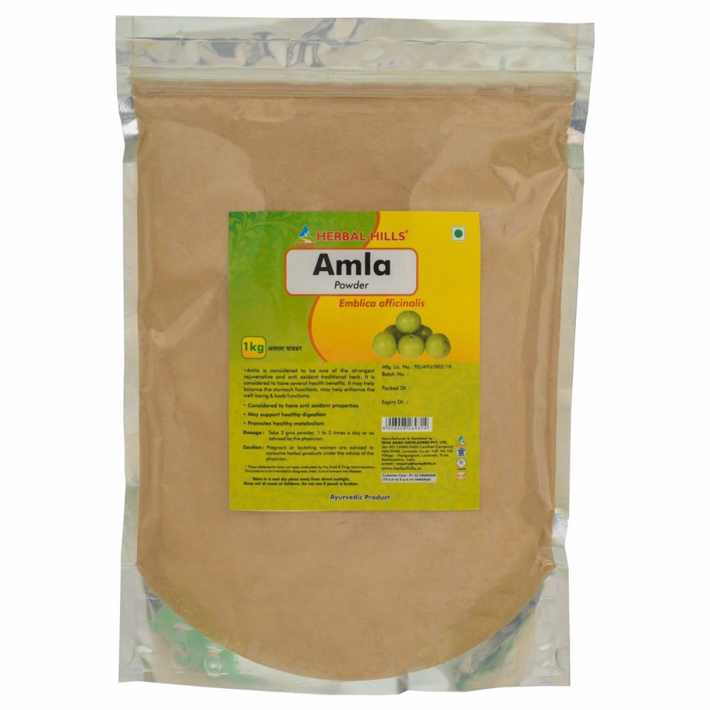 Herbal Hills Amla Powder, 1 Kg