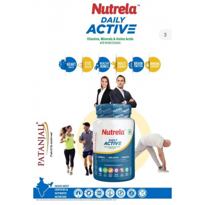 Patanjali Nutrela Daily Active, 30 Capsules