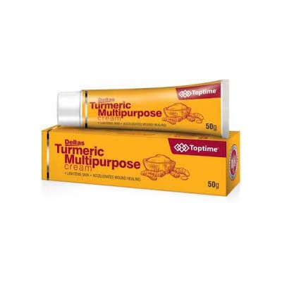 Toptime Turmeric Multipurpose Cream, 50 gms
