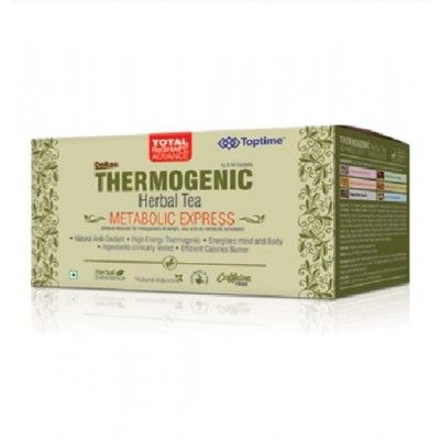 Toptime Thermogenic Herbal Tea, 30 Sachets
