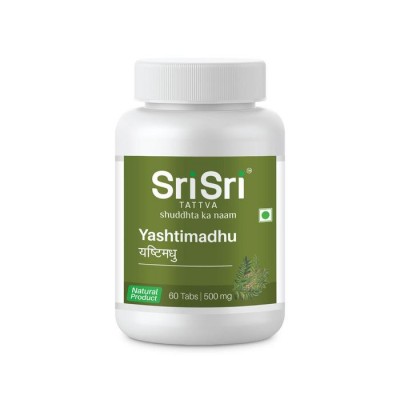 Sri Sri YASTIMADHU Tablet, 60 Tab
