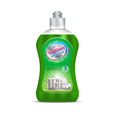 Toptime Topkleen Ultrashine Dishwash Gel, 500 ml