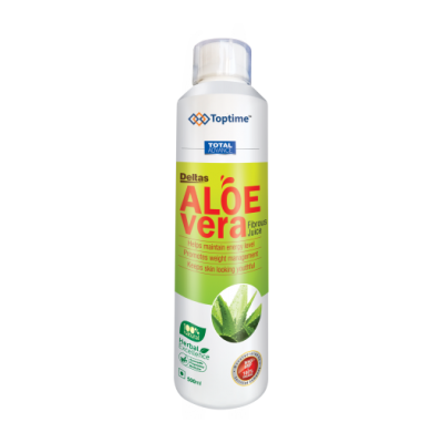 Toptime Aloe Vera Fibrous Juice, 500 ml