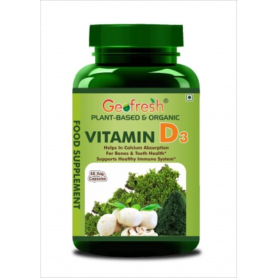 Natural Vitamin D3 Capsules