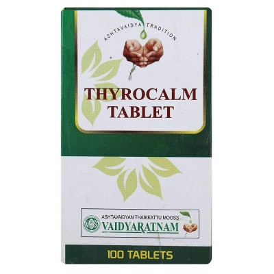 Vaidyaratnam Thyrocalm Tablet