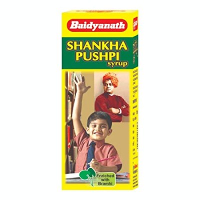 Baidyanath Shankhapushpee Syrup, 450 ML