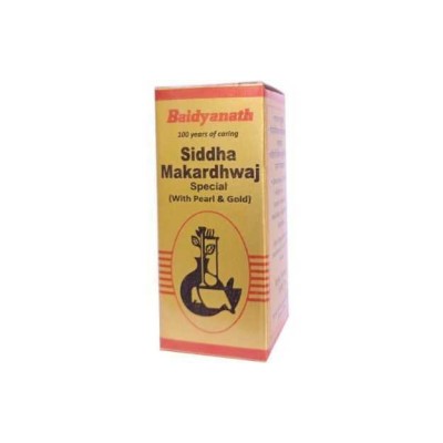 Baidyanath SIDDHA MAKARDHWAJA (ORD.), 2.5 grams(pack of 2)