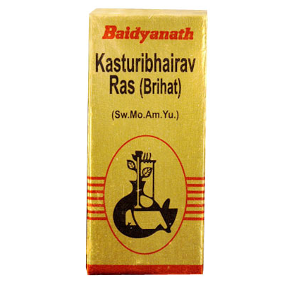Baidyanath Kasturibhairava Ras Brihat (S.M.A.Y), 5 Tab