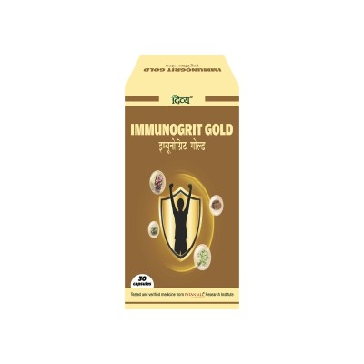 Patanjali Divya Immunogrit Gold, 30 Capsules 18 Grams
