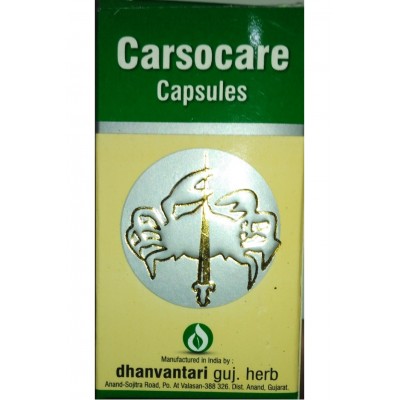 Dhanvantari Carsocare Capsule, 500 Tablets