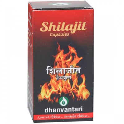 Dhanvantari Shilajit, 500 Capsule