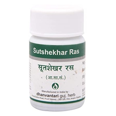 Dhanvantari Sutshekhar Ras, 120 Tablets