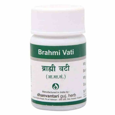Dhanvantari Brahmi Vati, 50 Tablets