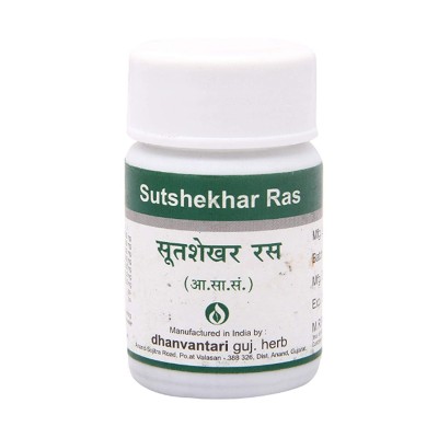 Dhanvantari Sutshekhar Ras, 10 Tablet